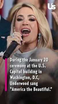 Celebrities React to Carrie Underwood’s A Capella Inauguration Performance