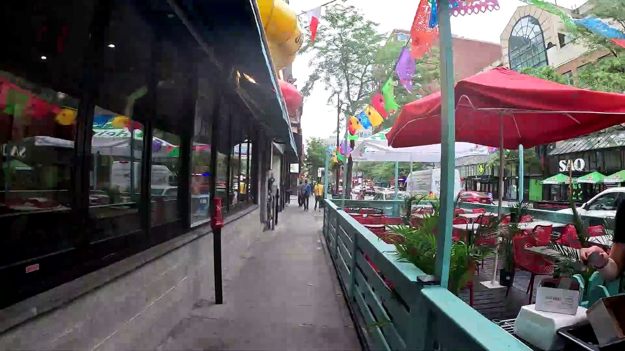 Time Lapse - St-Catherine Street from Atwater to St-Laurent