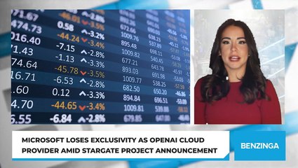 Microsoft Loses Exclusivity as OpenAI Cloud Provider Amid Stargate Project Announcement