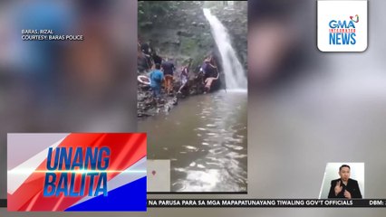 2 graduating students, nalunod sa Ungga Falls | Unang Balita