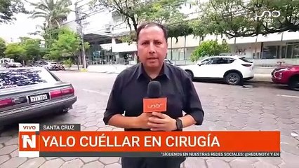 Yalo Cuéllar en cirugía