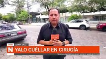 Yalo Cuéllar en cirugía