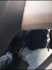 Viatura da STTrans é flagrada ultrapassando em local proibido na BR-230, em Patos, e motorista questiona conduta