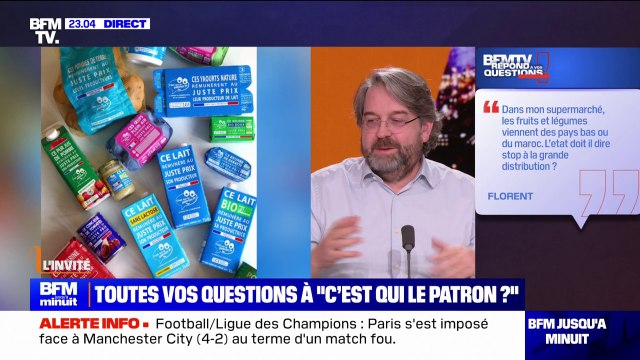 Nicolas Chabanne (fondateur de C'est qui le Patron?! ): On fait d'abord pour le producteur