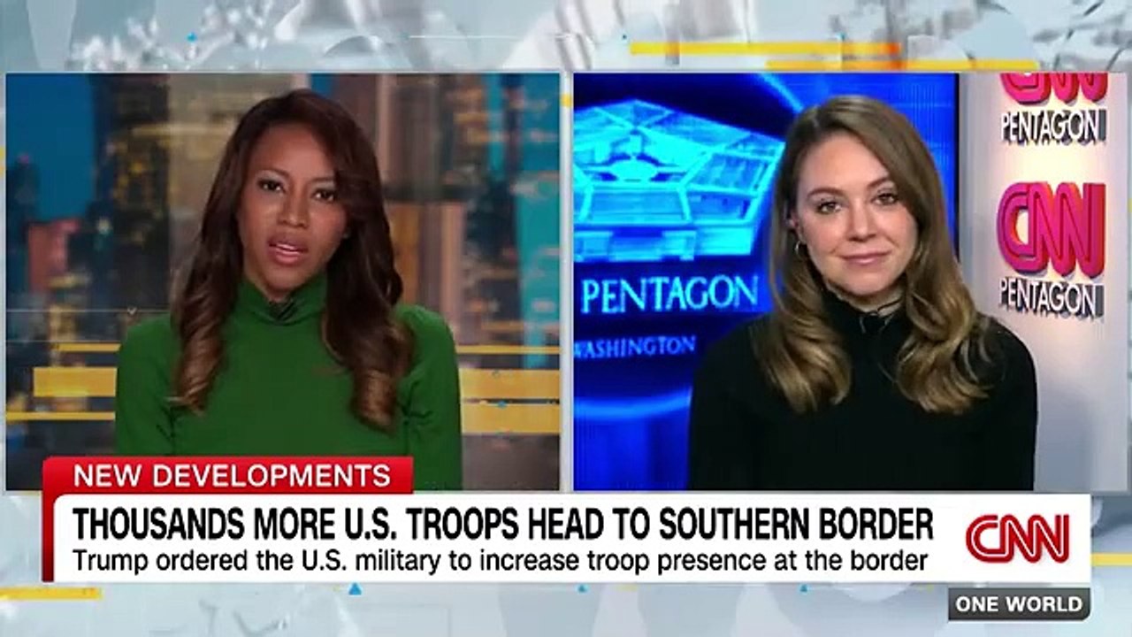 US military orders thousands more troops to the southern border