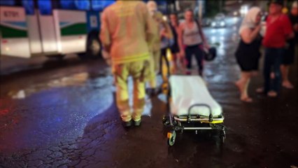 Motociclista fratura punho em acidente no Parque São Paulo