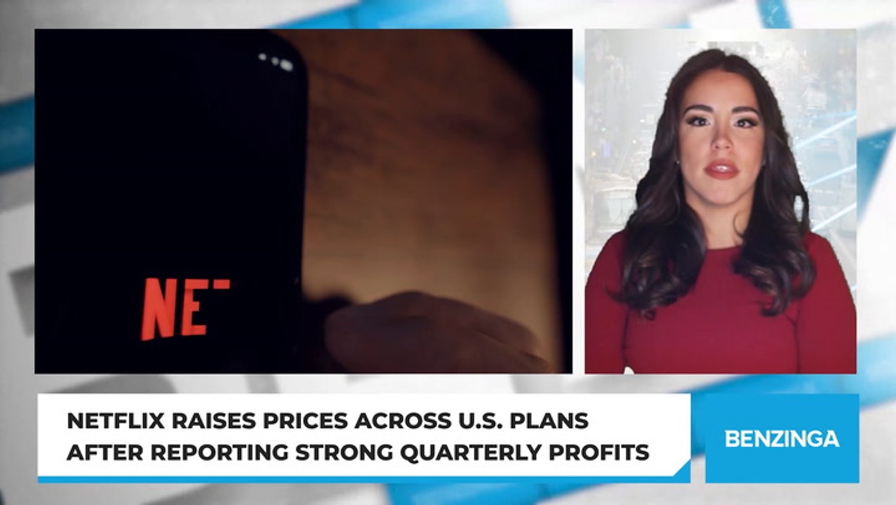Netflix Raises Prices Across U.S. Plans After Reporting Strong Quarterly Profits