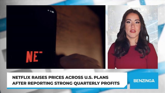 Netflix Raises Prices Across U.S. Plans After Reporting Strong Quarterly Profits
