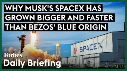 Here's Why Musk's SpaceX Has Grown Bigger, Faster And Cheaper Than Bezos' Blue Origin