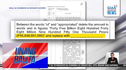 Pagpapawalang-bisa sa 2025 nat'l budget, hihilingin sa Korte Suprema | Unang Balita