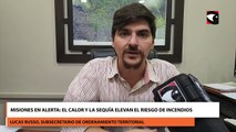 Misiones en alerta el calor y la sequía elevan el riesgo de incendios