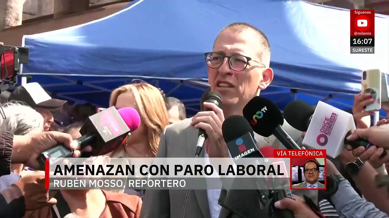 En CdMx, trabajadores de Poder Judicial Federal...