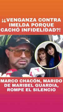 Marco Chacón, esposo de Maribel Guardia, habla de la situación que atraviesan la actriz e Ime Tuñón