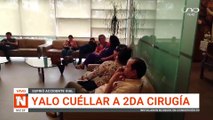 Yalo Cuéllar tiene su segunda cirugía
