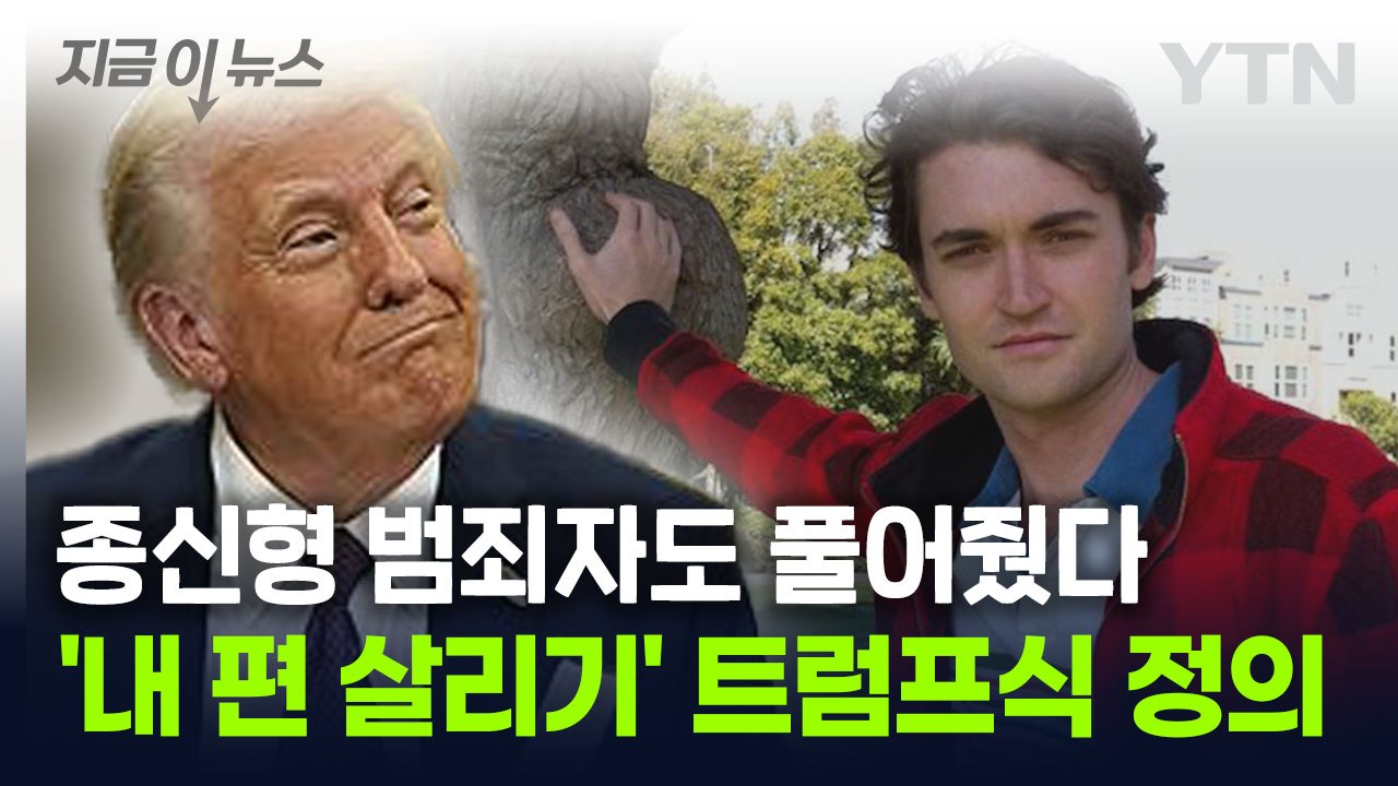 종신형도 내 편이면 풀어준다...트럼프의 '대거 사면' 논란 [지금이뉴스] / YTN