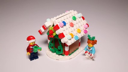 Barnes & Noble Exclusive GWP Lego Gingerbread Lane Speed Build