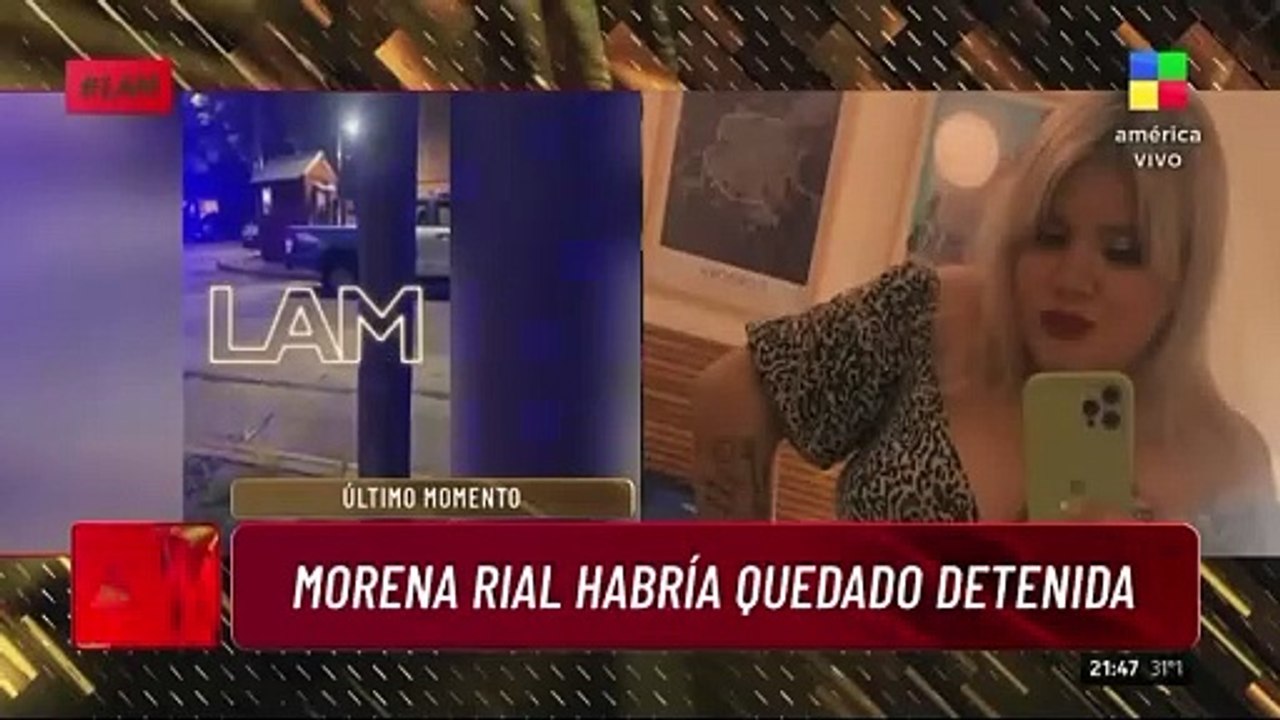 More Rial fue detenida por la policía en un confuso episodio: los alarmantes detalles