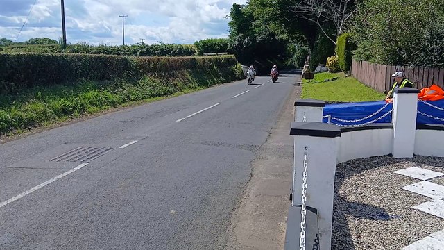 20240726_141052 Classic Bikes and the Man at the moment last year in Ulster and Irish Road Racing Davey Todd who is over in New Zealand at the moment.