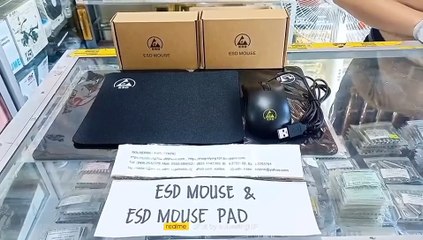 ESD MOUSE PERMANENT ESD MOUSE PAD
