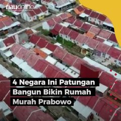 4 Negara Ini Patungan Bangun Bikin Rumah Murah Prabowo
