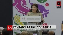 Clara Brugada presenta la Ventanilla de Coordinación Inmobiliaria; busca el crecimiento económico