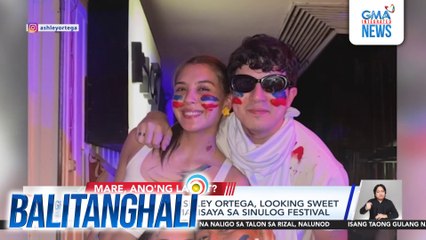 Mavy Legaspi at Ashley Ortega, looking sweet together nang makisaya sa Sinulog Festival | Balitanghali
