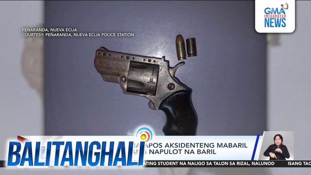 Lalaki, sugatan matapos aksidenteng mabaril ng bayaw gamit ang napulot na baril | Balitanghali