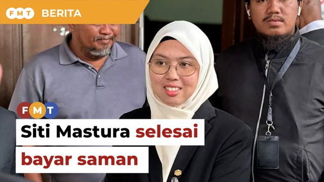 Siti Mastura telah bayar RM830,000 bagi kes fitnah pemimpin DAP