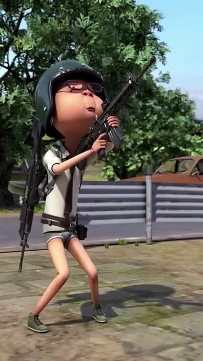 Pagal granny animated pubg with