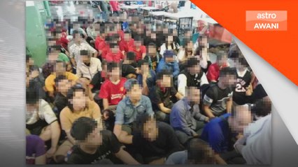 176 warga asing ditahan di Bukit Bintang