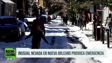 Nevadas e intensos fríos sorprenden al noreste de EUA y a Florida
