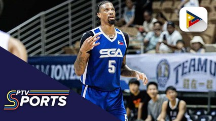 Chris McCullough, balik-serbisyo sa SGA para sa 2025 Dubai Tournament.