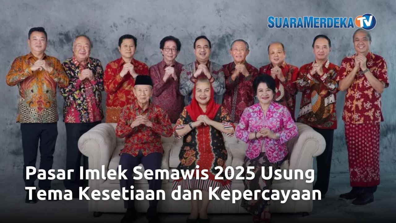 Pasar Imlek Semawis 2025 Usung Tema Kesetiaan dan Kepercayaan