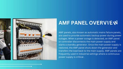Indian Best Automatic Mains Failure Panel Manufacturer | BurakElectric