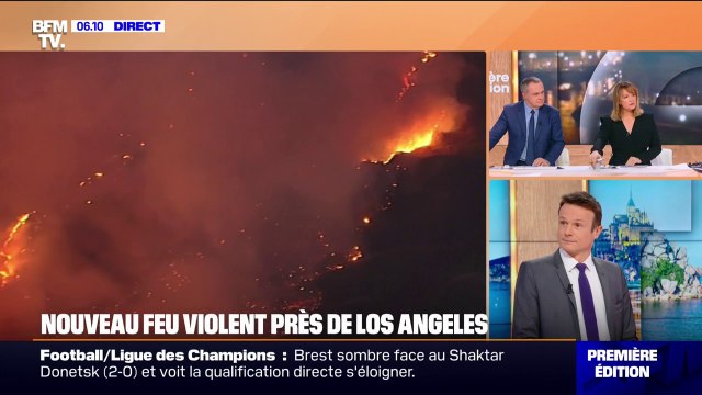 Los Angeles: un nouvel incendie s'est déclaré, des ordres d'évacuation émis