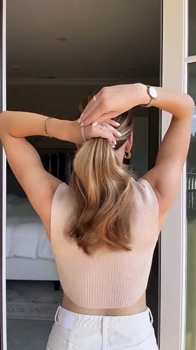 beautiful cute Easy hairstyle for Girls ♥️ best quick simple valentines summer hairstyle😍😍
