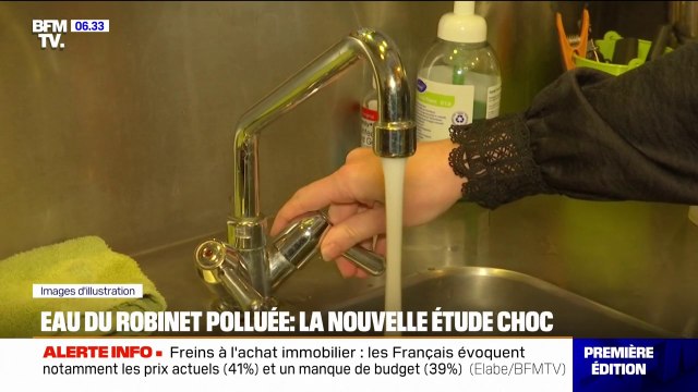 Eau du robinet: une nouvelle étude choc révèle la présence de PFAS dans de nombreuses communes de France
