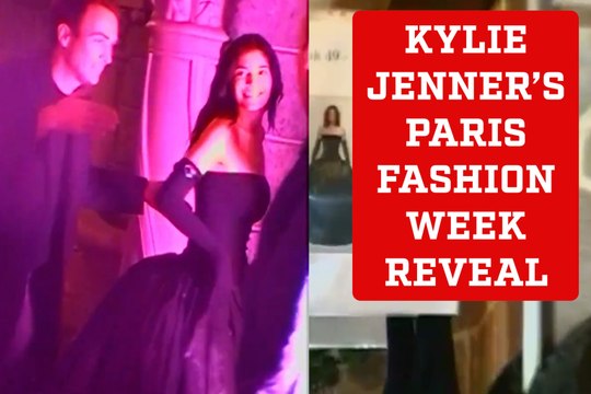 Kylie Jenner shares an exciting behind-the-scenes look at Paris Fashion Week
