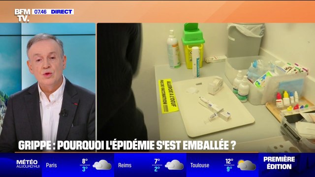 Épidémie de grippe: Un enfant va contaminer 1,5 personnes , alerte Christophe Rapp, infectiologue