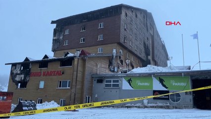 Kartalkaya’da yangın faciasının yaşandığı otel mühürlendi