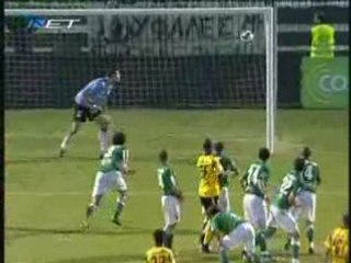 Goal foul Rivaldo Versus PAO PLAY OFF SUPER LEAGUE