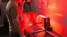 Freedstanding heaters 1200w ruby halogen infrared heaters electric heaters