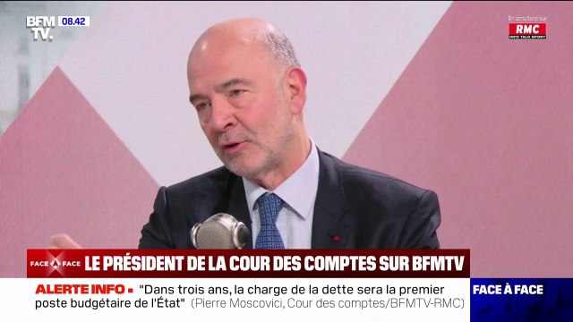 Pierre Moscovici (Cour des comptes): J'ai tendance à vous dire qu'il faut faire plus d'économies que d'impôts