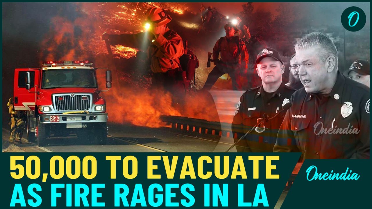 Day 17: LA Wildfires Spread Like Hellfire | 50,000 Flees Burning Homes As Firefighters Struggle