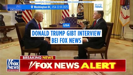 Erstes Interview von Donald Trump bei Fox News