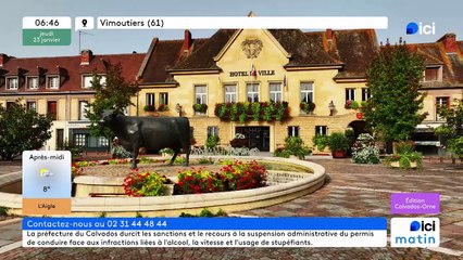 23/01/2025 - ici matin parici Normandie (Calvados - Orne) en vidéo