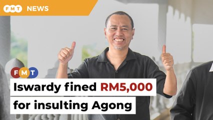 Sarawak PKR leader fined RM5,000 for insulting Agong