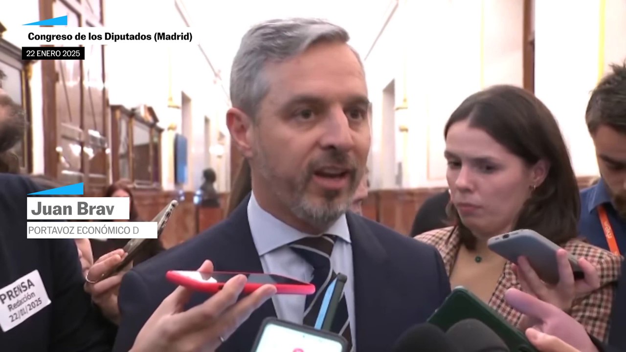 Juan Bravo: "Hemos anunciado que ya estaba presentada una proposición de ley para el tema de las pensiones"
