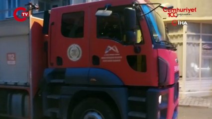 İş yerinde uyurken yangın çıktı, feci şekilde can verdi!