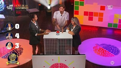 Marwa et Nicolo se disputent dans The Cerveau sur W9.